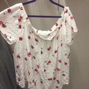 Off shoulder top